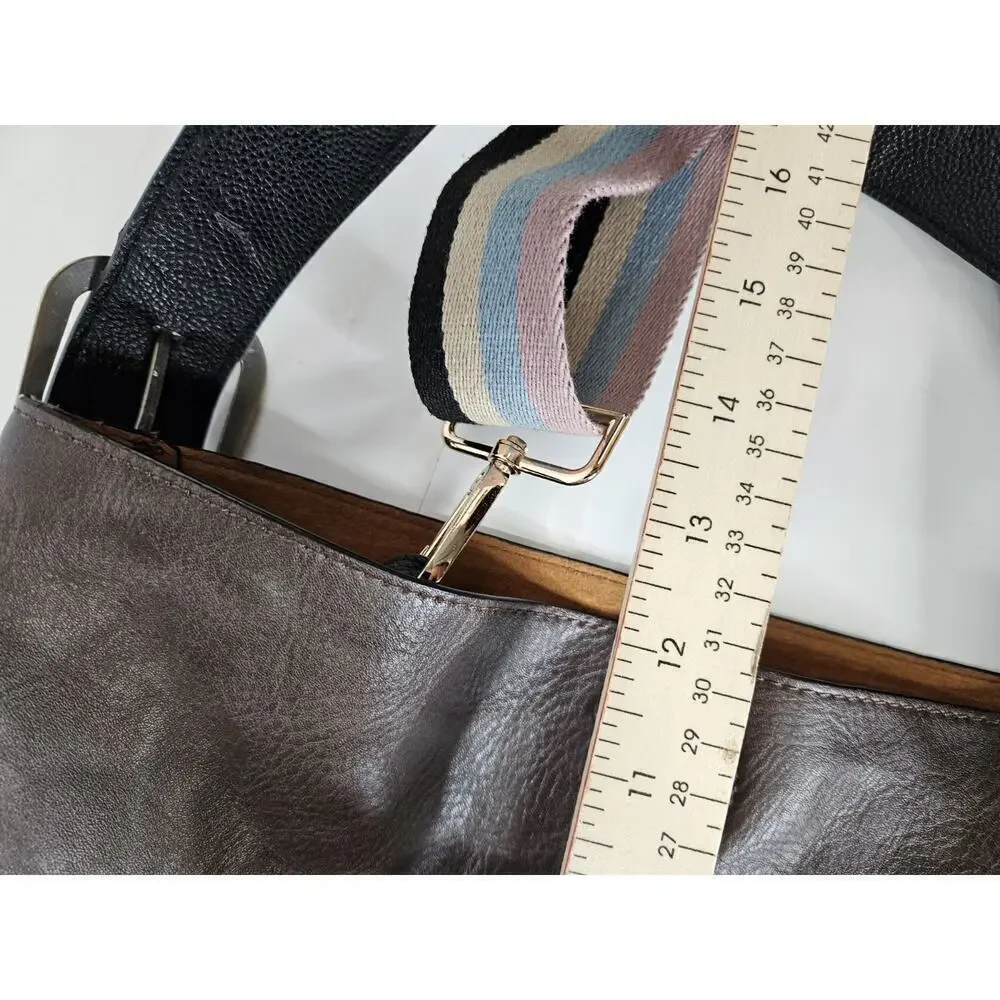 Noatd Brown Leather Shoulder Bag Boho